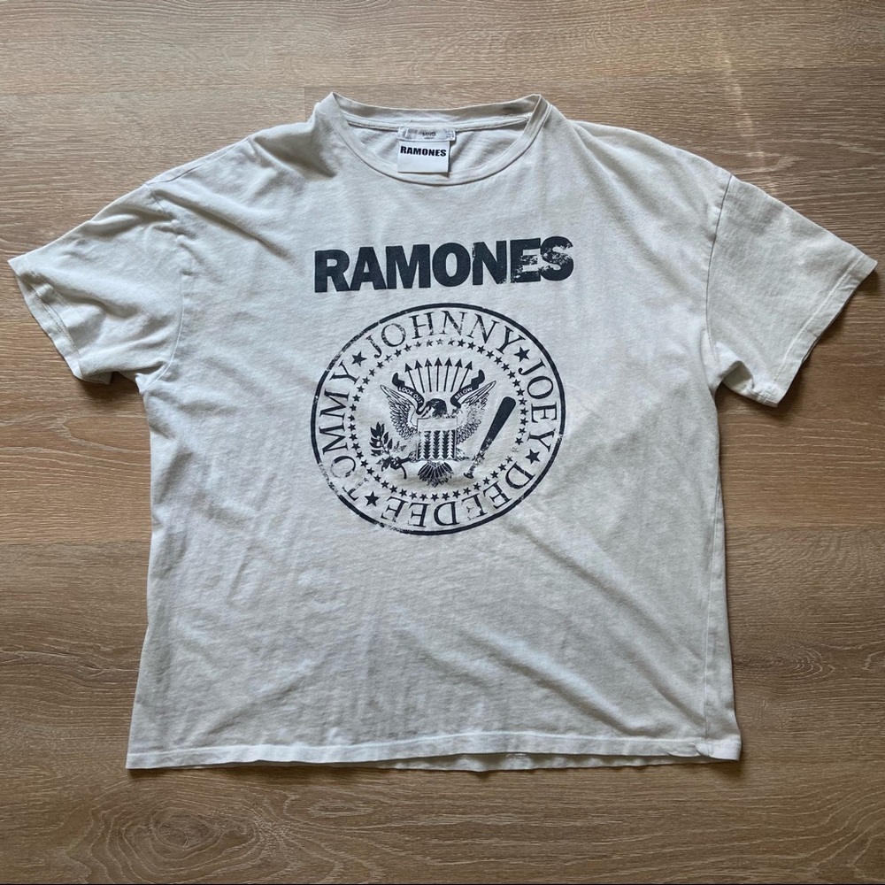 Boxy Ramones Tee - Small Medium